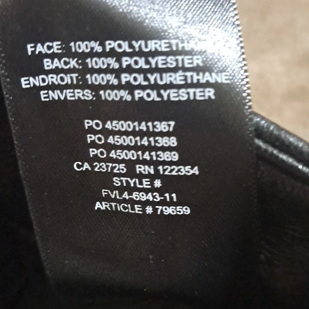 Wilfred Limerick Vegan Leather Pleated Shorts Size 2 Black - Picture 7 of 10